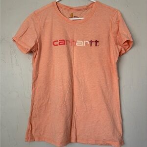 Carhartt Coral Logo Tee